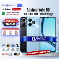 Realme Note 50 4GB RAM 64GB Storage | PTA Approved | 2 Year Warranty | Installments - The Original Bro
