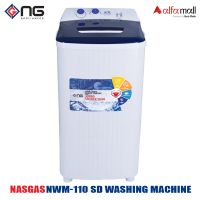 Nasgas NWM-110 SD Pro Washing Machine Strong Pulsatr Wash Basin Energy Saving On Installments
