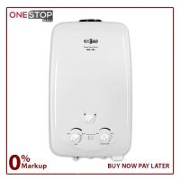 Super Asia GH-106 Instant Geyser Gas 06 Liter 3 Knobs Natural Gas Use On Installments By OnestopMall