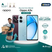 Oppo A3x 4GB-128GB | PTA Approved | 1 Year Warranty | Installment With Any Bank Credit Card Upto 10 Months | ALLTECH