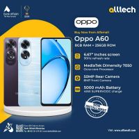 Oppo A60 8GB-256GB | 1 Year Warranty | PTA Approved | Non Installments By ALLTECH