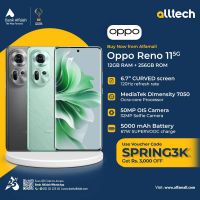 Oppo Reno 11 5G 12GB-256GB | 1 Year Warranty | PTA Approved | Monthly Installments By ALLTECH Upto 12 Months