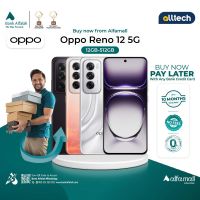 Oppo Reno 12 5g 12GB-512GB | PTA Approved | 1 Year Warranty | Installment With Any Bank Credit Card Upto 10 Months | ALLTECH