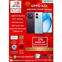 OPPO A3X (4GB RAM & 64GB ROM) On Easy Monthly Installments By ALI's Mobile