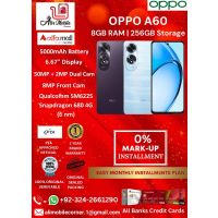 OPPO A60 (8GB RAM & 256GB ROM) On Easy Monthly Installments By ALI's Mobile