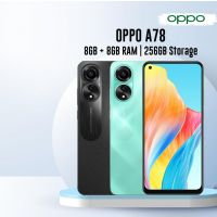Oppo A78 8GB RAM 256GB Storage | PTA Approved | 1 Year Warranty | Installments Upto 12 Months - The Game Changer