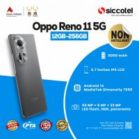 Oppo Reno 11 5G 12GB-256GB | 1 Year Warranty | PTA Approved | Non Installment By Siccotel