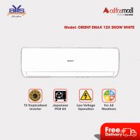 Orient 1 Ton Heat & Cool Inverter Split AC Emax 12X Snow White – On Installment