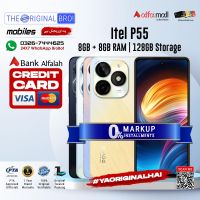 Itel P55 | 8GB RAM | 128GB Storage | Installment | PTA Approved | 1 Year Warranty | The Original Bro Mobiles