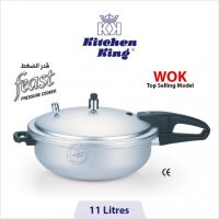 Kitchen King Wok Pressure Cooker (feast) – 11 Liters