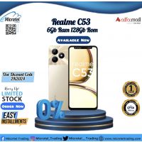 REALME C53 6-128GB BRAND NEW BOX PACK OFFICIAL PTA APPROVED WITH 1YEAR WARRANTY_ON INSTALLMENT