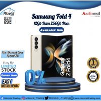 SAMSUNG GALAXY FOLD 4 12-256 BRAND NEW BOX PACK OFFICIAL PTA APPROVED WITH 1YEAR WARRANY_ON INSTALLMENT