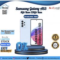 SAMSUNG GALAXY A53 8-128GB BRAND NEW BOX PACK OFFICIAL PTA APPROVED WITH 1YEAR WARRANTY_ON INSTALLMENT