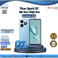 TECNO SPARK 20 8-256GB BRAND NEW BOX PACK OFFICIAL PTA APPROVED WITH 1YEAR WARRANTY_ON INSTALLMENT