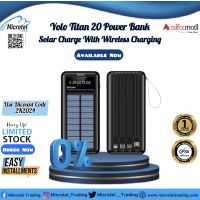 YOLO TITAN 20 FAST SOLAR CHARGING POWER BAND WITH ALL MULTI CABLES 2000MAH BATTERY_ON INSTALLMENT