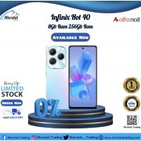 INFINIX HOT 40 8-256GB BRAND NEW PTA APPROVED WITH 1YEAR WARRANTY GAMING MOBILE_ON INSTALLMENT