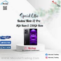 Redmi Note 12 Pro Brand New Box Pack With Free Delivery_On Installment 