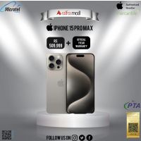 IPHONE 15 PRO MAX 256GB OFFICIAL PTA APPROVED 1YEAR MERCANTILE WARRANTY PHY+ESIM_NON INSTALLMENT
