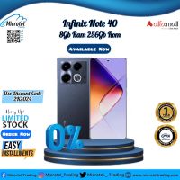 INFINIX NOTE 40 8-256GB OFFICIAL PTA APPROVED WITH 1YEAR WARRANTY_ON INSTALLMENT BY MICROTEL TRADING