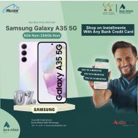 SAMSUNG A35 8-256GB OFFICIAL PTA APPROVED WITH 1YEAR WARRANTY_ON BNPL INSTALLMENT