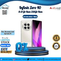 INFINIX ZERO 40 8-256GB OFFICIAL PTA APPROVED 1YEAR OFFICIAL WARRANTY_ON INSTALLMENT