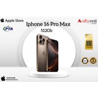 Iphone 16 Pro Max 512Gb Official PTA Approved 1Year Mercantile Warranty_On Installment