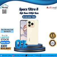 SPARX ULTRA8 8-128GB OFFICIAL PTA APPROVED 1 YEAR WARRANTY_ON 9MONTHS INSTALLMENT