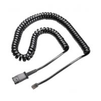 Plantronics U10 Coil Cord to QD Modular Plug Cable - ISPK-0052