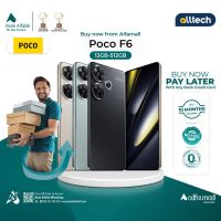 Xiaomi POCO F6 12GB-512GB | PTA Approved | 1 Year Warranty | Installment With Any Bank Credit Card Upto 10 Months | ALLTECH