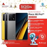 POCO X6 Pro 5G 12GB-512GB | 1 Year Warranty | PTA Approved | Monthly Installments By CoreTECH Upto 12 Months