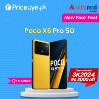Poco X6 Pro 5G 12GB + 512GB - Price Oye - PTA Approved - On Installments  
