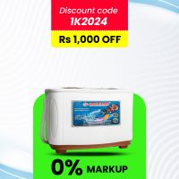 Jackpot JP-7077 Semi Automatic Twin Tub Turbo Washing Machine With Official Warranty On 12 Months Installments At 0% Markup