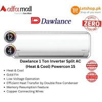 Dawlance 1 Ton Inverter Split AC (Heat & Cool) Powercon 15 | On Installments