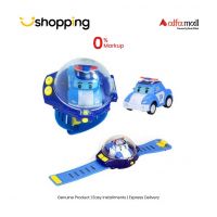 Planet X RC Mini Police Car With Smart Watch For Kids (PX-10492) - On Installments - ISPK-0136