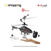 Planet X Rechargeable RC Flying Helicopter With Watch Style Remote (PX-11077) - On Installments - ISPK-0136