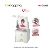 Planet X 21 Pieces DIY Wooden Dressing Table Set For Kid's (PX-11073) - On Installments - ISPK-0136