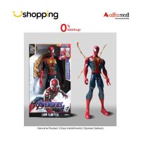 Planet X Spiderman Golden Suit with Web Action Figure - 11 Inches (PX-10939) - On Installments - ISPK-0136