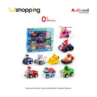 Planet X Paw Patrol Dog Rescue Pull Back Cars 9 Pieces (PX-11597) - On Installments - ISPK-0136