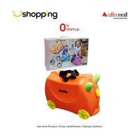 Planet X Funcase Hard Plastic Briefcase Toy Orange (PX-11747) - On Installments - ISPK-0136