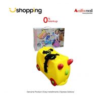 Planet X Funcase Hard Plastic Briefcase Toy Yellow (PX-11749) - On Installments - ISPK-0136