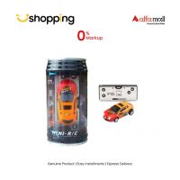 Planet X Mini Remote Control Soda Can Car Orange (PX-11711) - On Installments - ISPK-0136