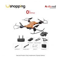 Planet X RC 4 Axis Structure Drone Without Camera Orange (PX-11647) - On Installments - ISPK-0136