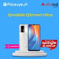 Qmobile QSmart Ultra 6GB 128GB Priceoye -Installments-PTA Approved