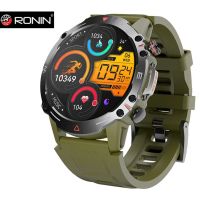 Ronin R-012 Rugged Smart Watch +1 Free Camouflage Green Strap with Every Watch (Green) - ON INSTALLMENT
