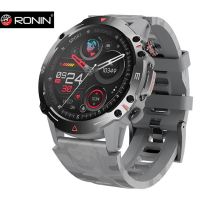 Ronin R-012 Rugged Smart Watch +1 Free Camouflage Grey Strap with Every Watch (Grey) - ON INSTALLMENT