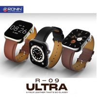 Ronin R-09 Ultra Smart Watch AMOLED +1 Free Black Silicon Strap with Every Watch - ON INSTALLMENT