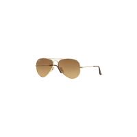Ray-Ban Aviator Metal Polished Gold Frame Brown Gradient, Polarized Lenses