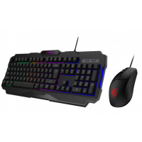 MSI Forge GK100 | Combo US Wired Keyboard (Installments) - QC