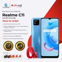 Realme C11 4GB+64GB Blue Color Installment By CoreTECH | Same Day Delivery For Selected Area Of Karachi