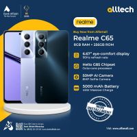 Realme C65 8GB-256GB | 1 Year Warranty | PTA Approved | Non Installments By ALLTECH